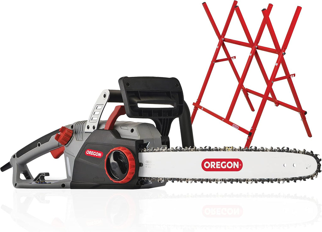 18-inch 15 Amp Self-Sharpening Corded Electric Chainsaw with Chain Brake W203995