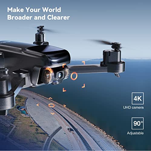 Drone with Camera 4K, Under 249g, 60 Mins Flight, GPS Auto Return, Foldable L67560