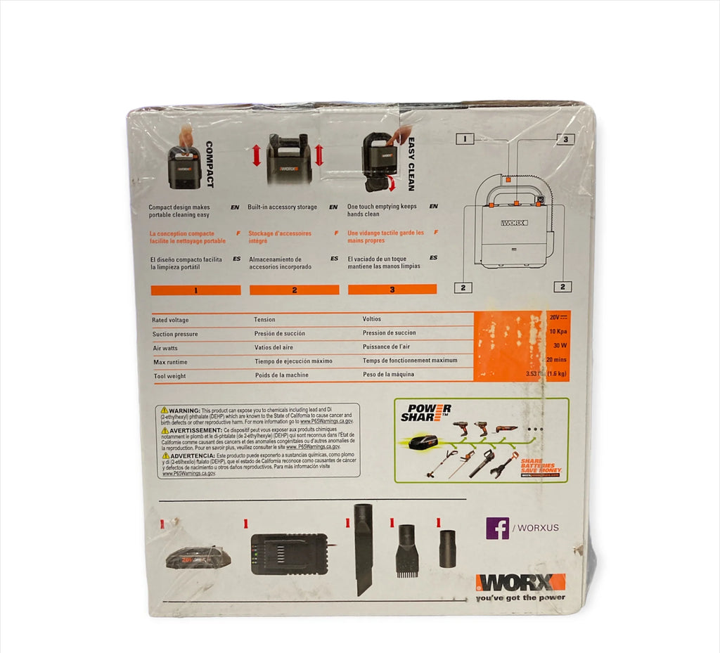 Cordless Compact Vacuum V474