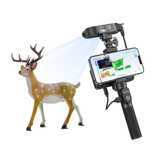 3D Scanner for 3D Printing, Blue Laser, Full-Color Scans Q176