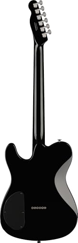 Electric Guitar with Dual Humbuckers, Black Cherry Burst B62724