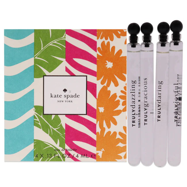 Kate Spade Truly Ulta Mini Sampler Set by Kate Spade for Women - 4 x 4 ml Truly Ulta Mini