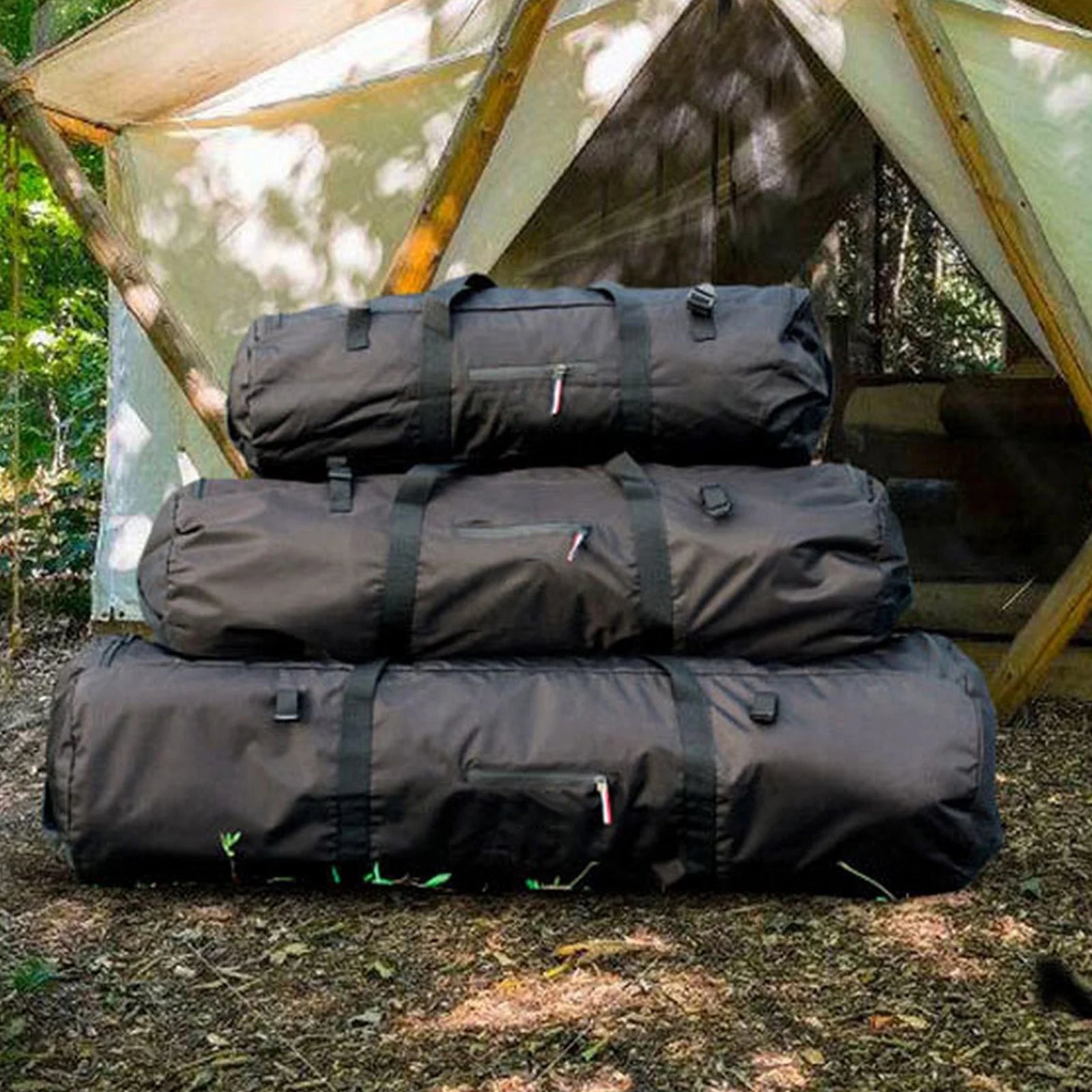 Waterproof Roll Top Duffel 60L for Outdoor Sports C90630