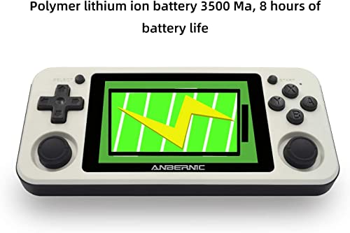 Handheld Game Console, 3.5 Inch IPS Screen, 64GB Storage Y62402