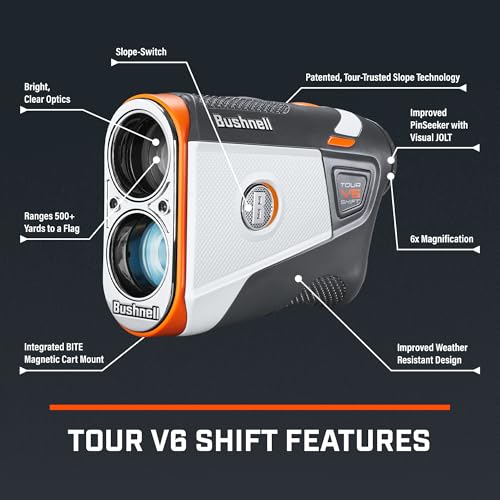 Golf Laser Rangefinder with Slope Switch and Magnetic Mount S7187
