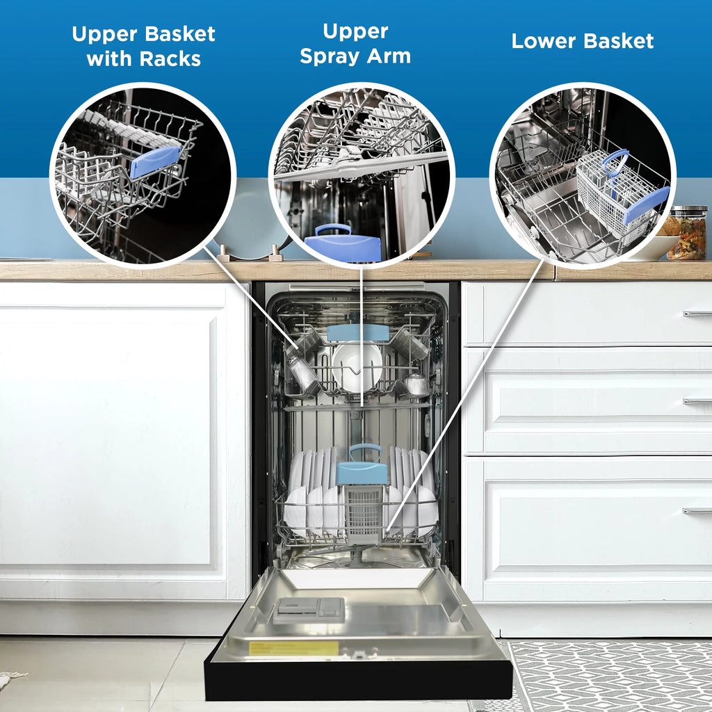 18" Built-in Dishwasher in Black Y3012