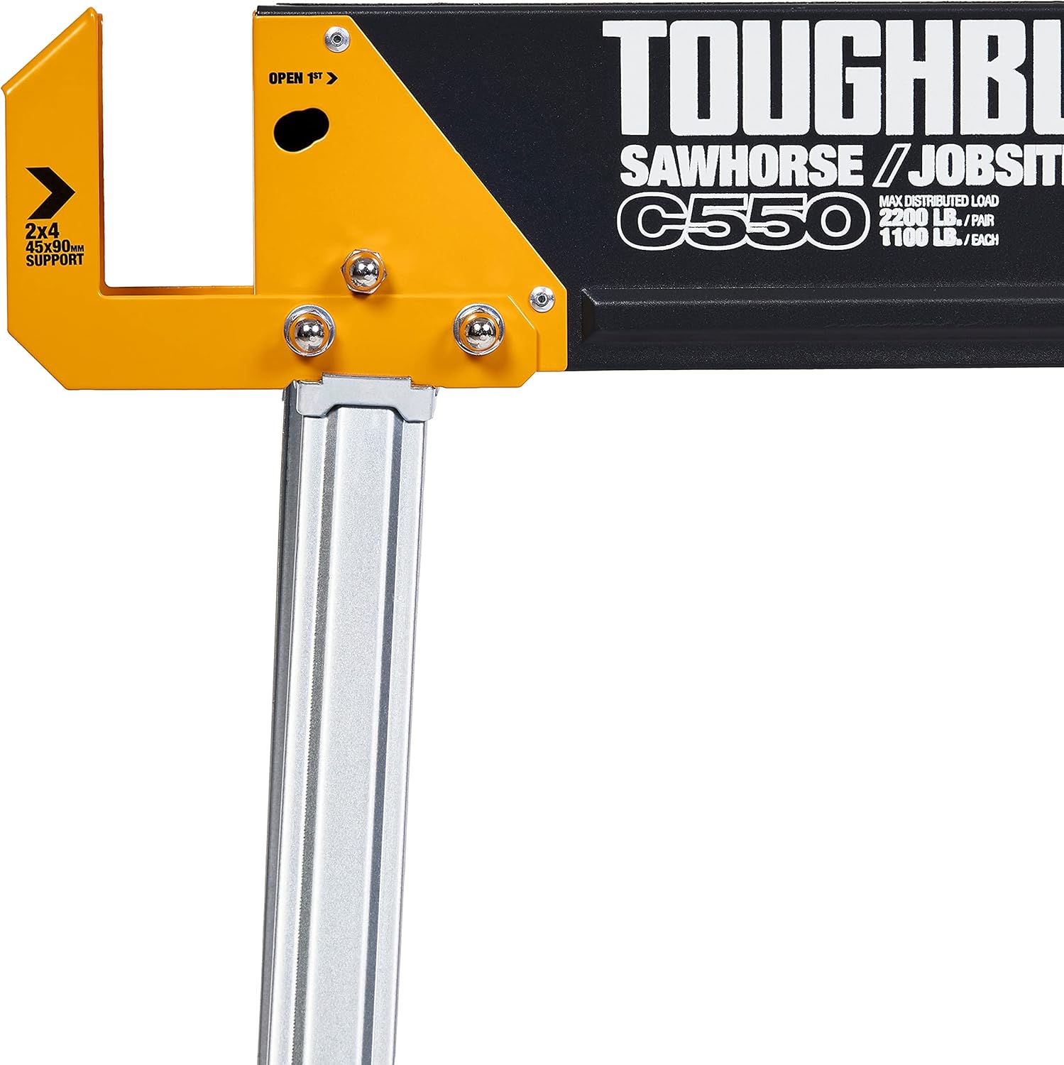 Folding Sawhorse Jobsite Table with Carry Handle N569924