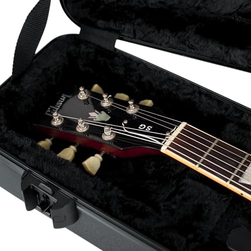 Molded Flight Case for Strat/Tele Style Electric Guitars with TSA Locking Latch U665