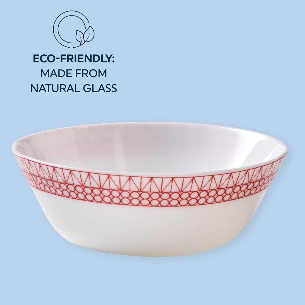 Soup/Cereal Bowls Set, 18-Oz, Microwave and Dishwasher Safe O411