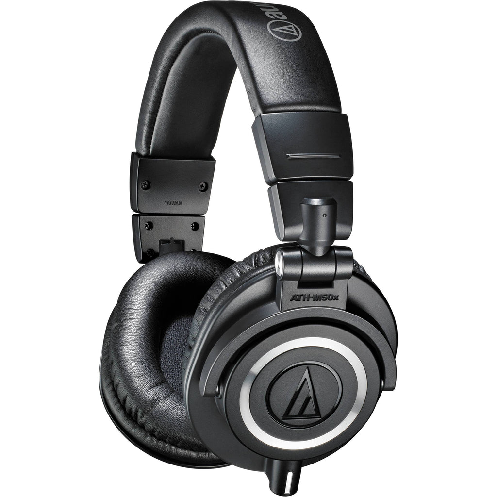 Audio-Technica ATH M50X Over-Ear Headphones - Black