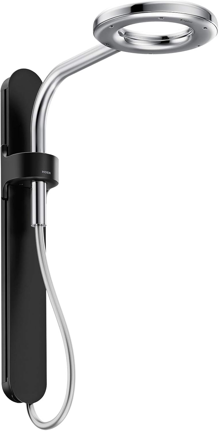 Matte Black Spa Shower Rainshower N8581