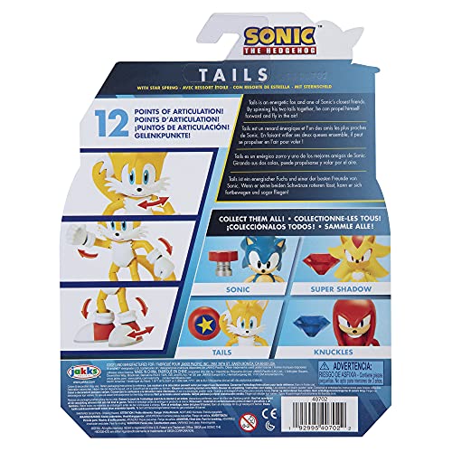 Modern Tails 4-Inch Action Figure Collectible Toy Q8684