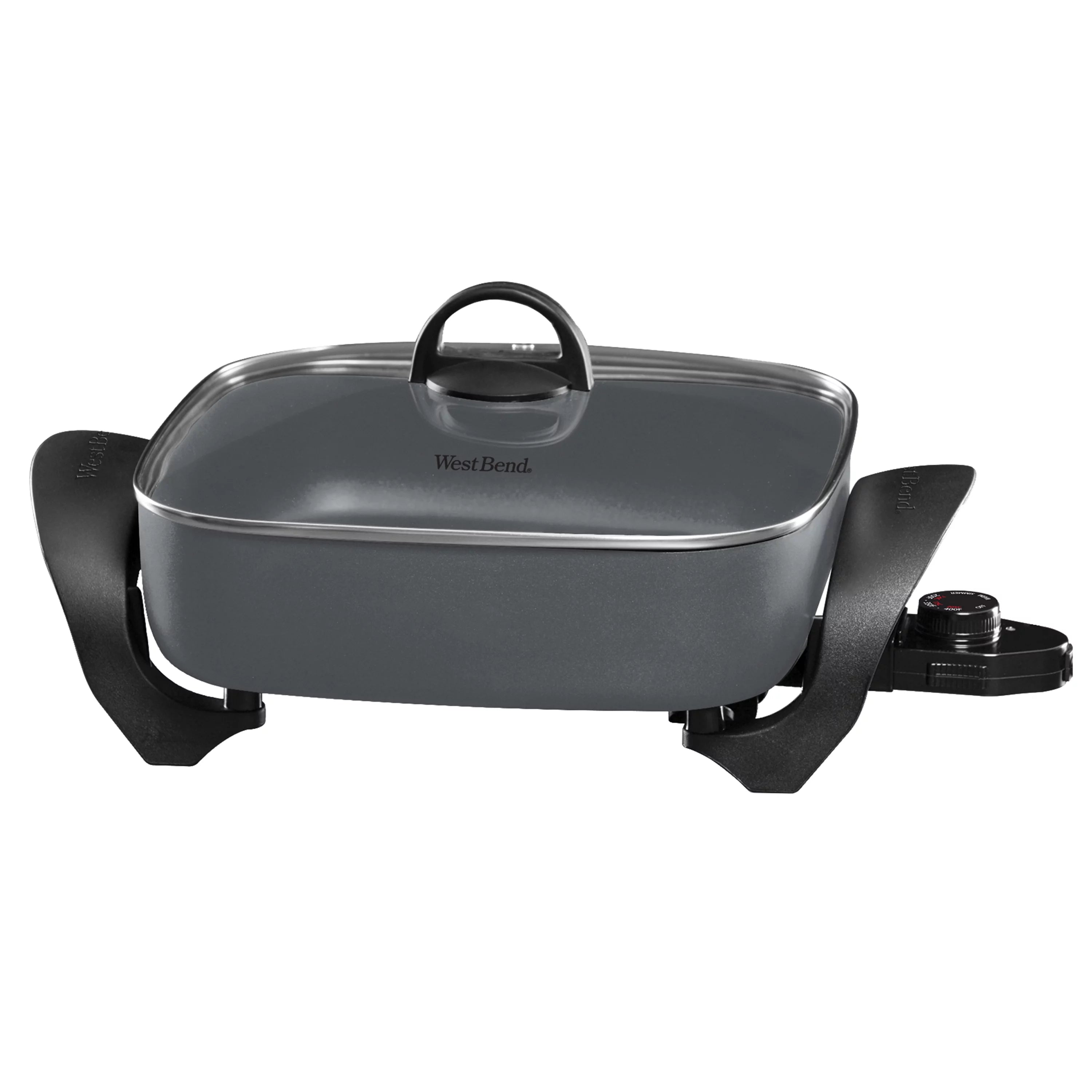 Electric Skillet with Nonstick Coating, 12-Inch C277838