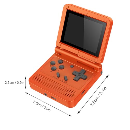 Retro Handheld Game Console, 2000 Classic Games, 3.0-in HD IPS Screen, Red O277144