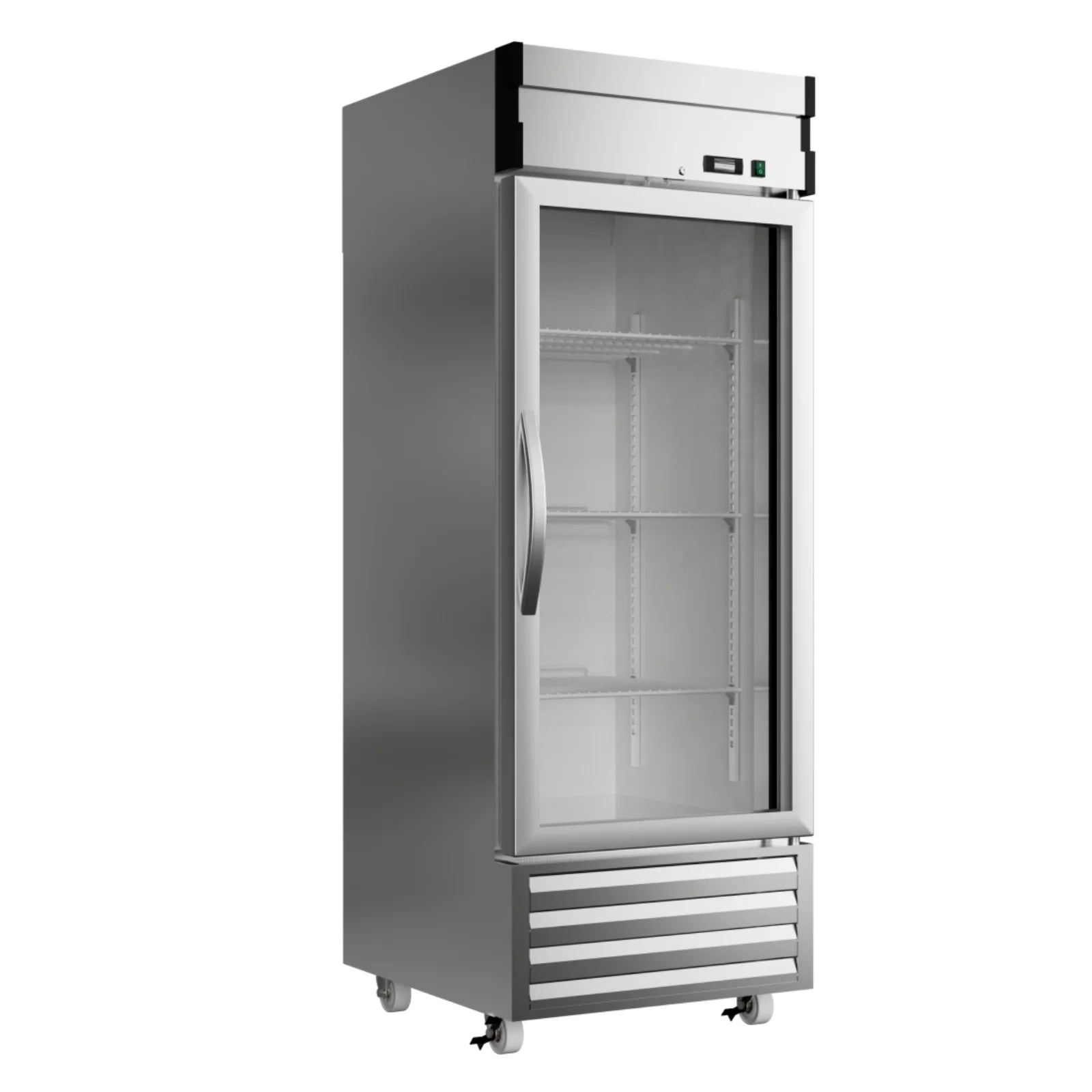 27" Single Door Glass Refrigerator M9700