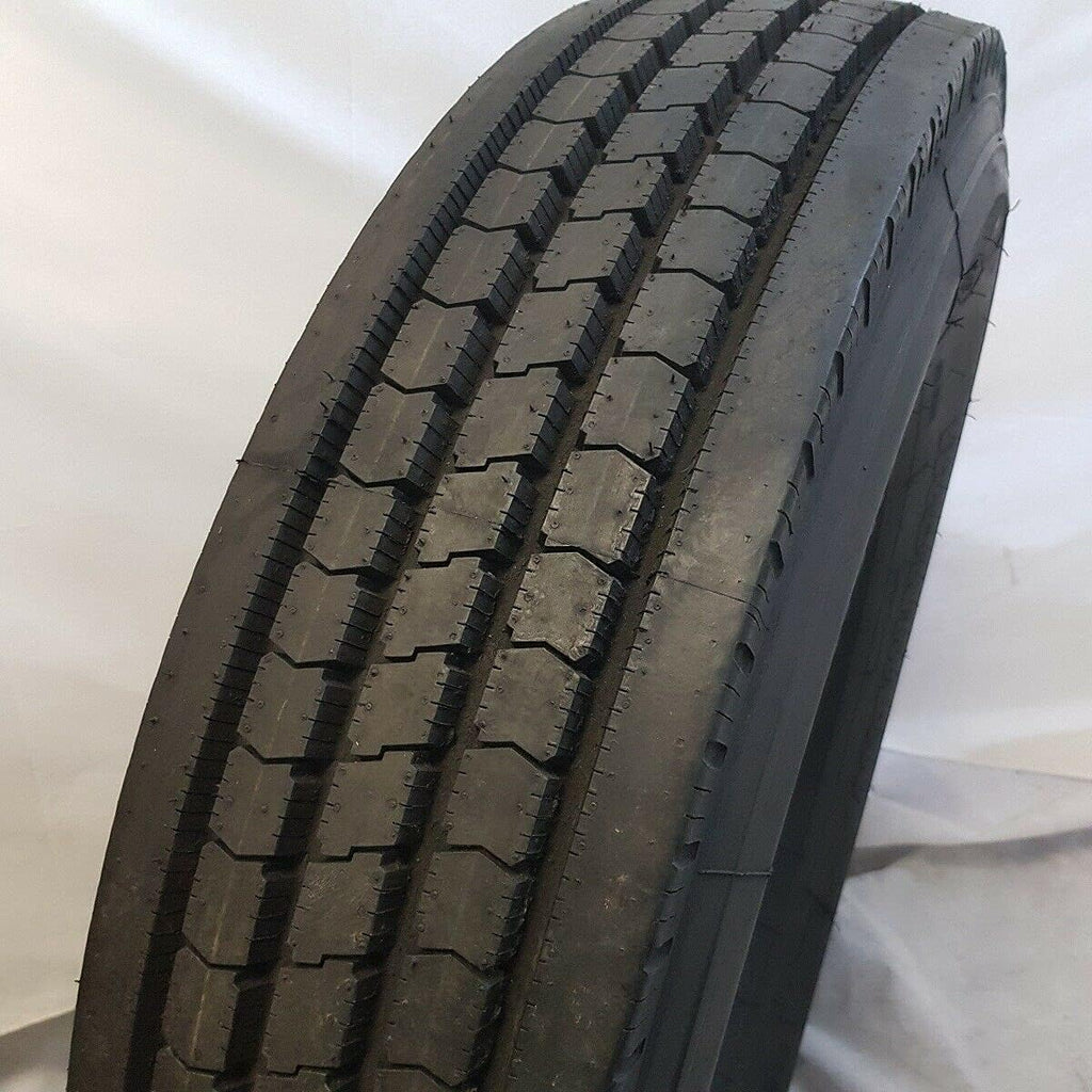 10R22.5 16 Ply Heavy Duty Steer Tires (2-Pack) Y405