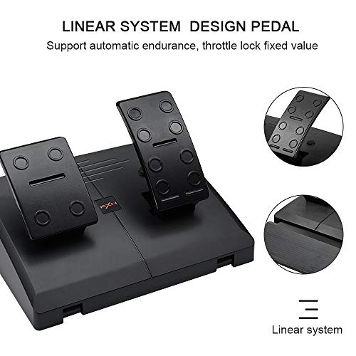 PC Racing Wheel with Pedals for PS3, PS4, Xbox One, Xbox Series X/S, Switch W864