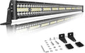 GREUNION 52 inch led Light bar for Trucks, Triple Row Lighting barra Kit, led spot Flood Combo Beam Light bar for Off-Road ATV UTV SUV Boat and Tractor ( 6000K)
