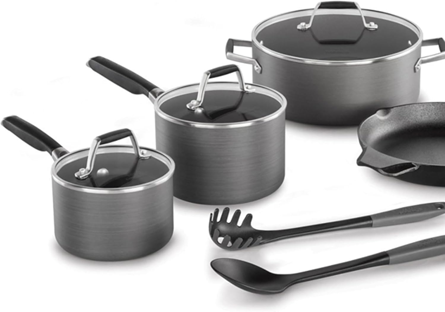Hard Anodized Nonstick 10 Piece Cookware Set X529