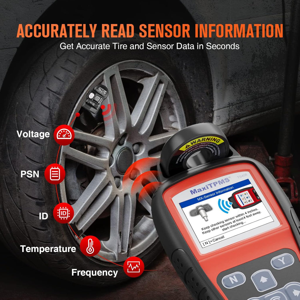 TPMS Relearn Tool for Tire Pressure Monitoring System W54726