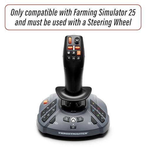 SimTask Steering Kit with Adjustable Clamp and Spinner Knob for Truck and Farm Simulation Gaming J334