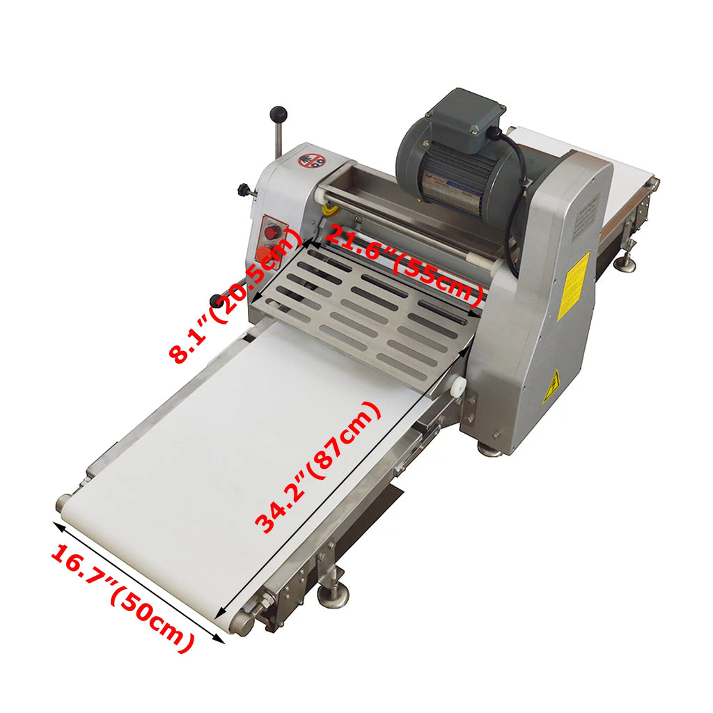 Commercial Dough Sheeter Electric Table Top Folding Pastry Machine M664