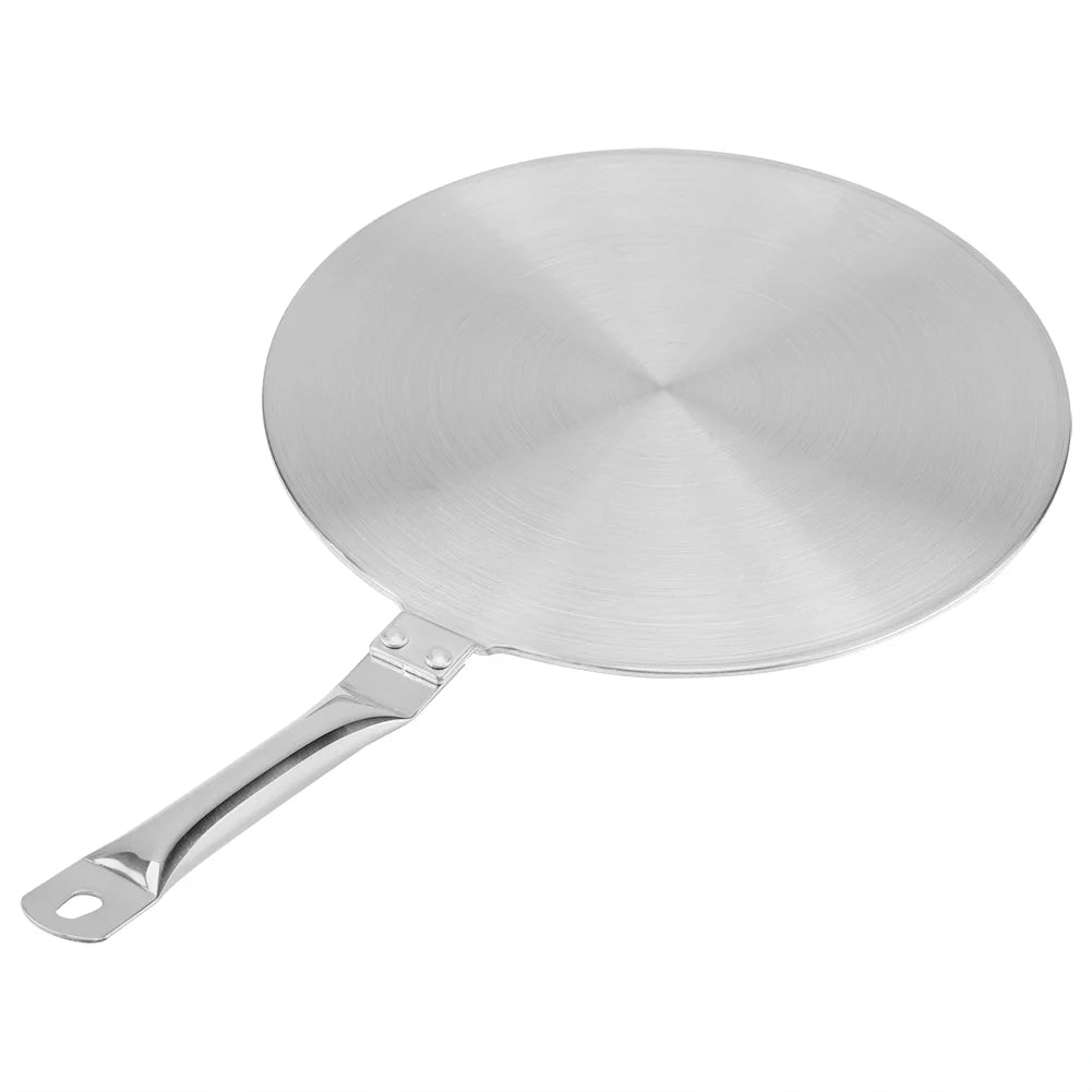 Heat Diffuser Converter Induction Plate for Gas/Electric/Induction Cooker Household Supply Stainless Steel (20cm)