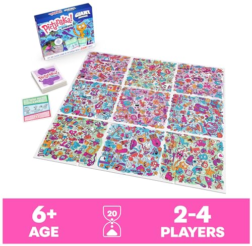 Giant Edition Family Board Game with Oversized Gameboard Cards Spinner U7841