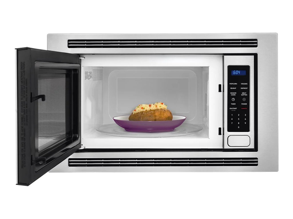Built-in microwave oven - 2 cu. ft - 1200 W - stainless steel E37586