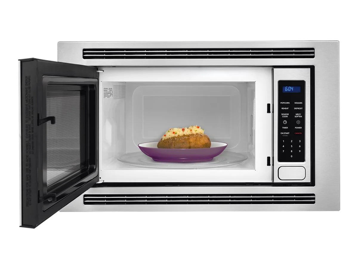 Built-in microwave oven - 2 cu. ft - 1200 W - stainless steel E37586