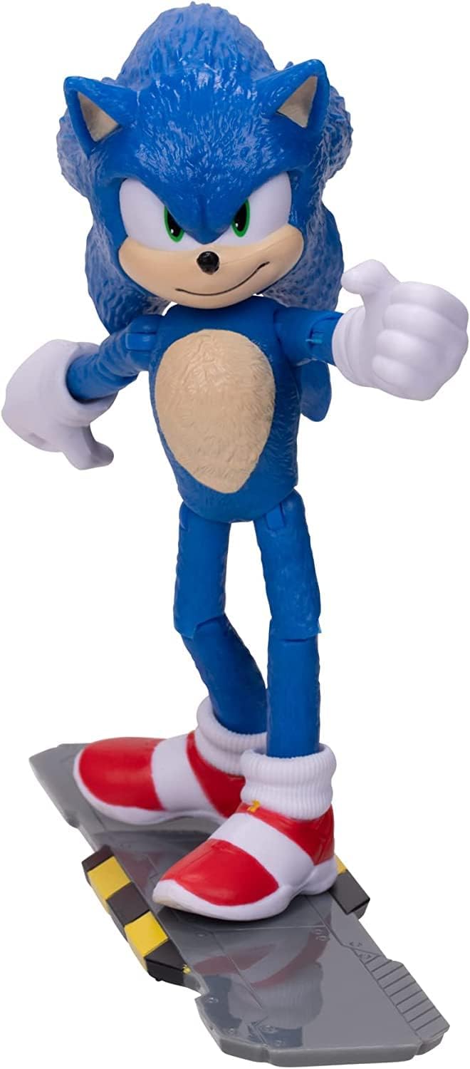 Sonic 2 Movie 4" Action Figure 2 Pack - Sonic & Knuckles I65678