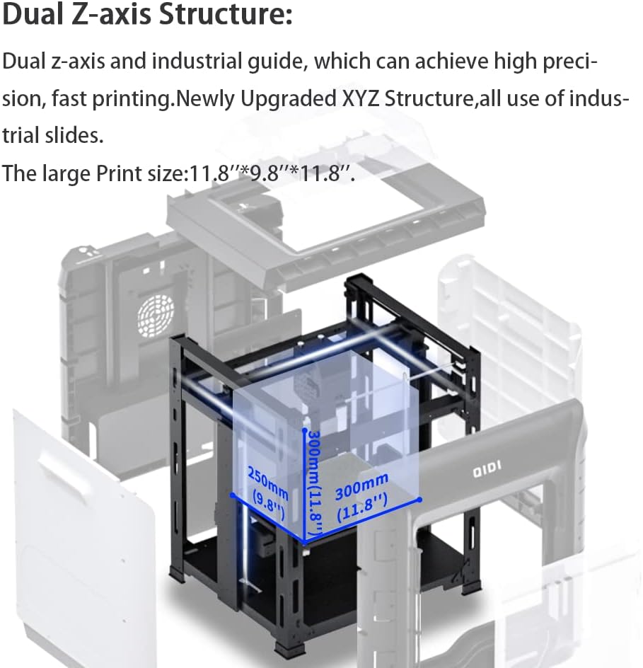 Industrial Grade 3D Printer for Carbon Fiber & Nylon, Auto Leveling H600192