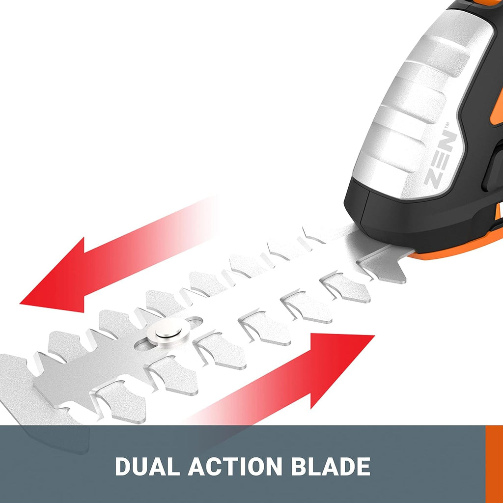 Cordless Shrub Trimmer with Battery and Charger U801