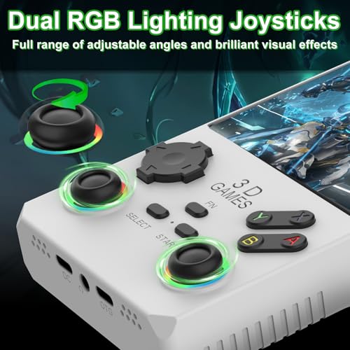 Handheld Game Console 4.0 Inch IPS Screen Retro Portable Arcade Y95927