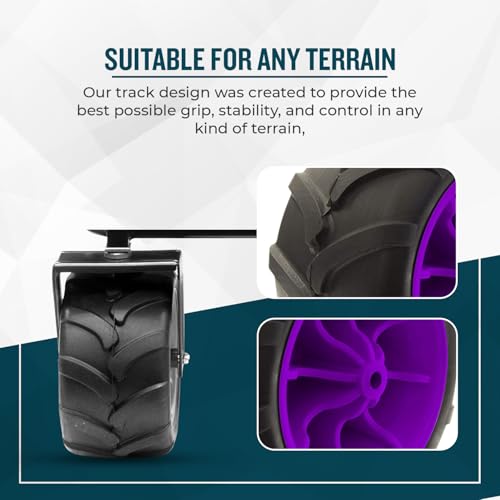 Heavy Duty Solid Tire Wheel for All-Terrain Wagons & Garden Carts A64280