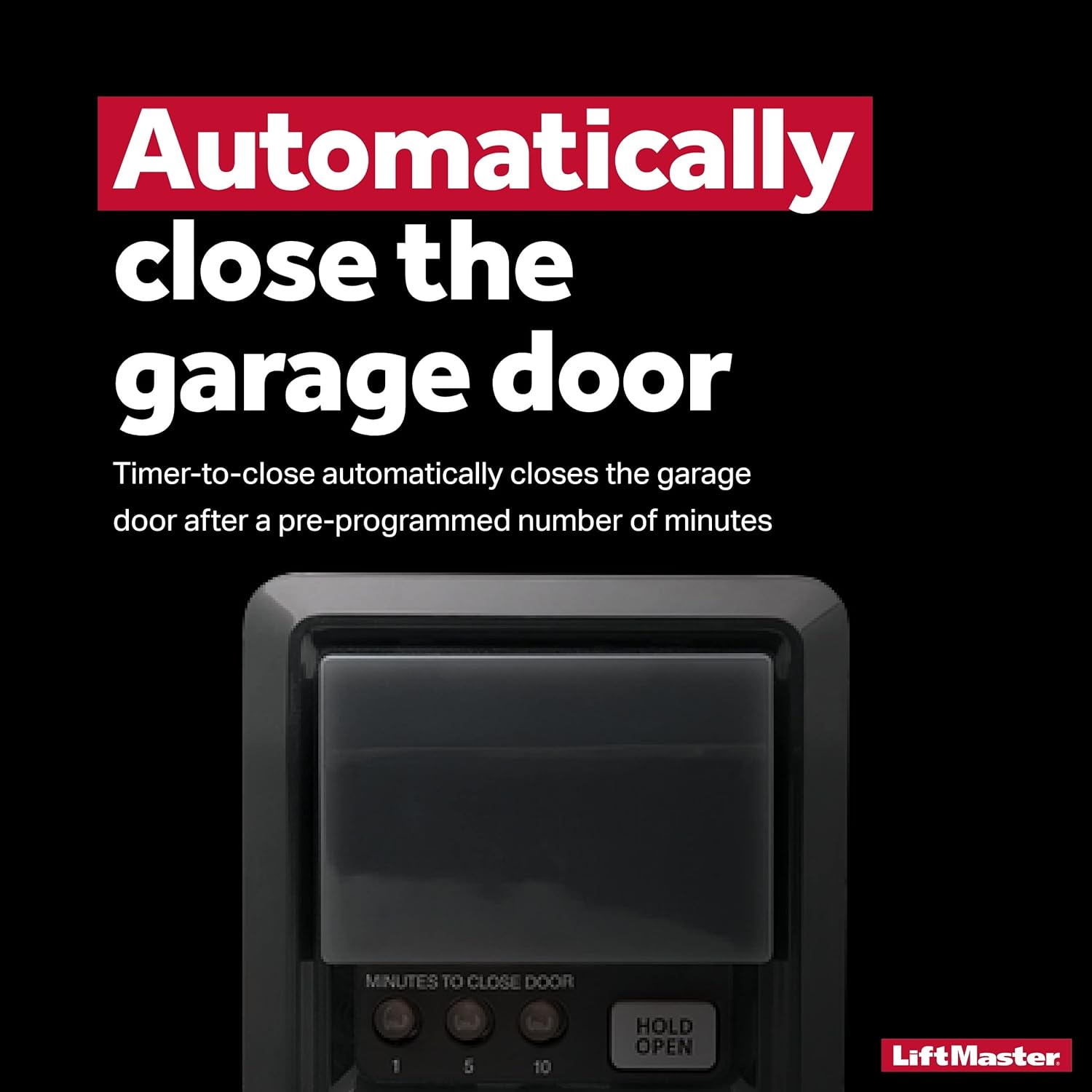 Motion Detecting Control Panel for Garage Door Openers P7611