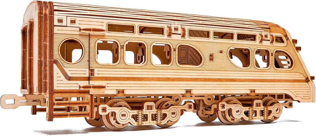 3D Wooden Puzzle Train Model Kit for Adults and Kids V355