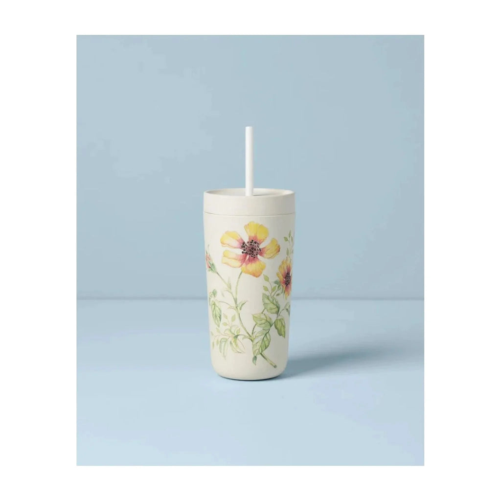 Bamboo Tumbler With Straw N200