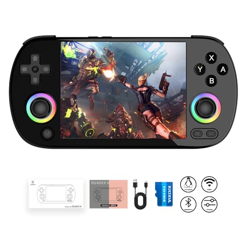 Retro Handheld Game Console with 4-Inch IPS Screen A575
