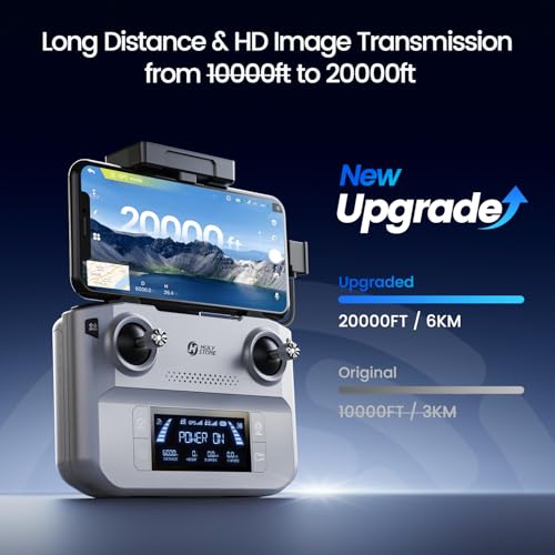 4K Camera Drone for Adults, Lightweight Foldable FPV Quadcopter T210809