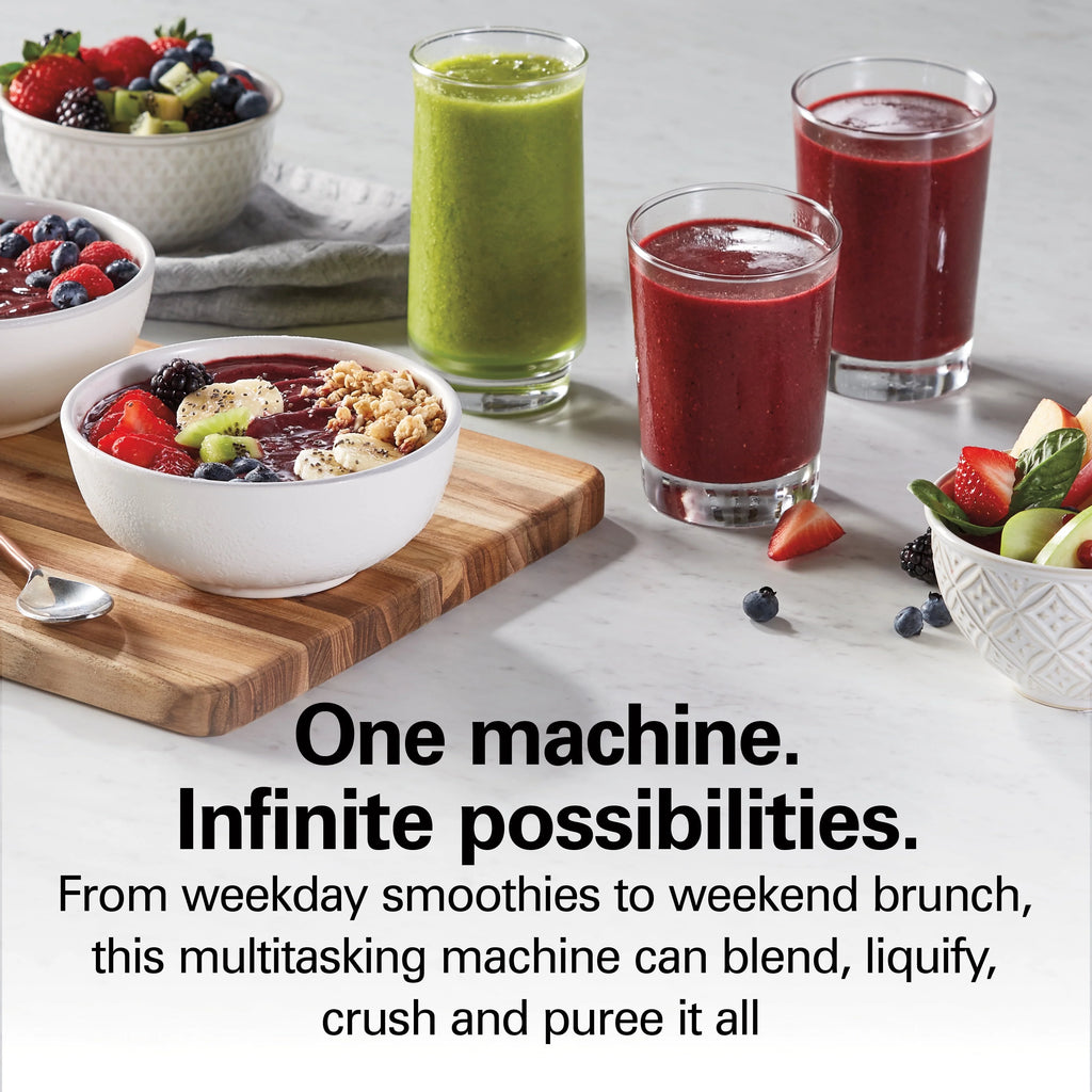 Professional-Performance Blender for Shakes and Smoothies, 48oz Glass Jar, 1680 Watts E18847