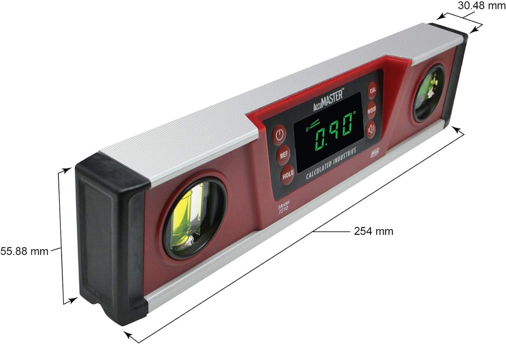 Digital Torpedo Level and Protractor with LED Display W22089