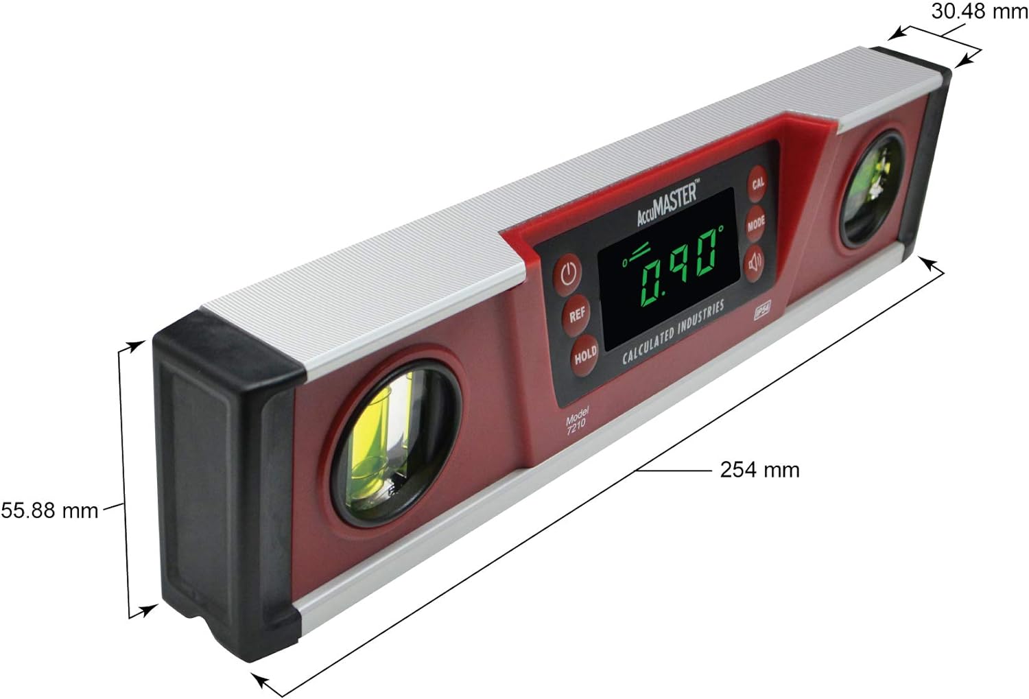 Digital Torpedo Level and Protractor with LED Display W22089