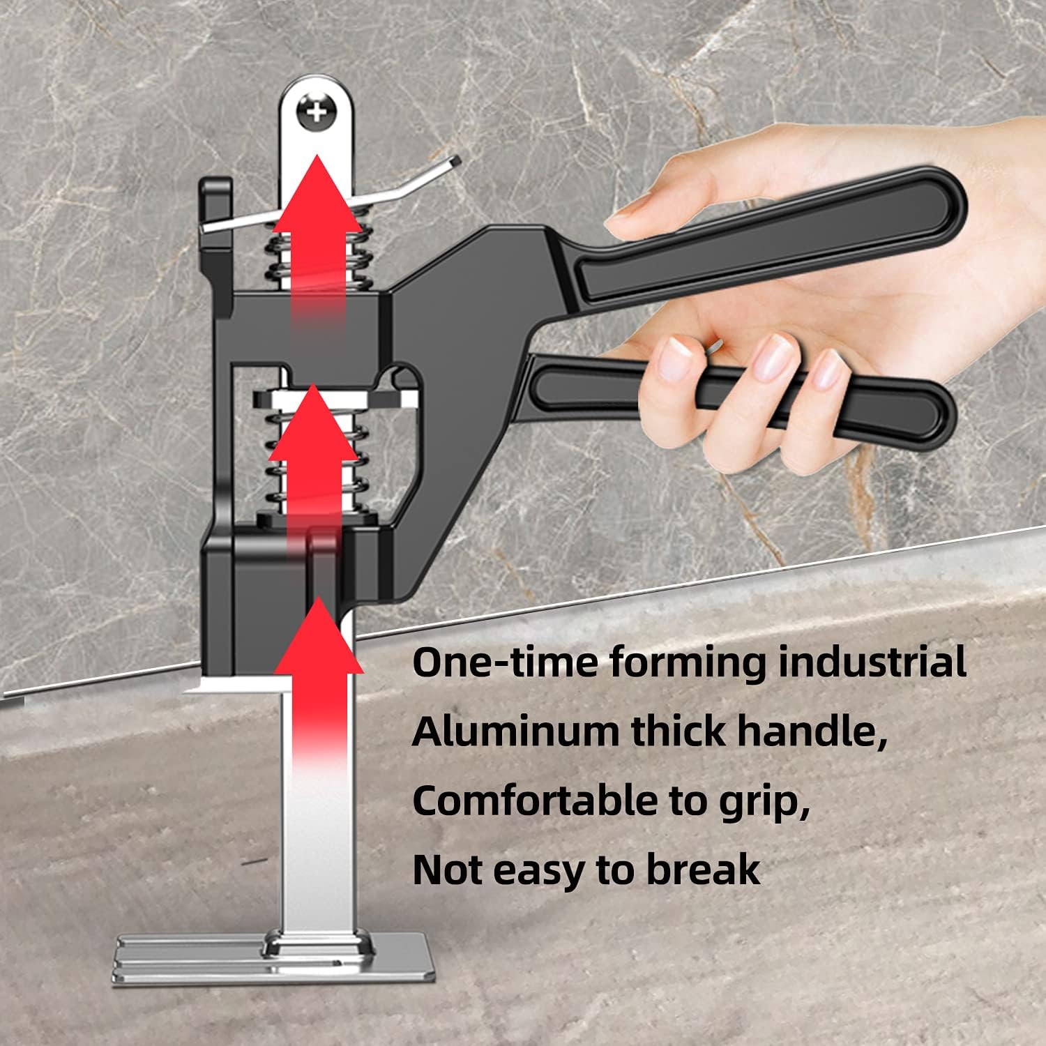 Door Panel Lifting Jack 2-Pack, Drywall Lift up to 308 lb, Height Adjuster K599016