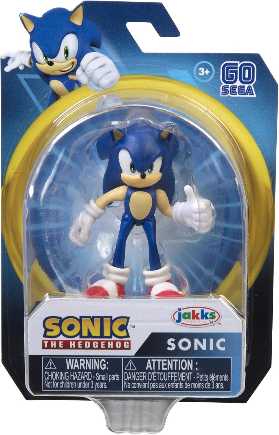 Sonic Action Figure 2.5 Inch Collectible Toy U13574