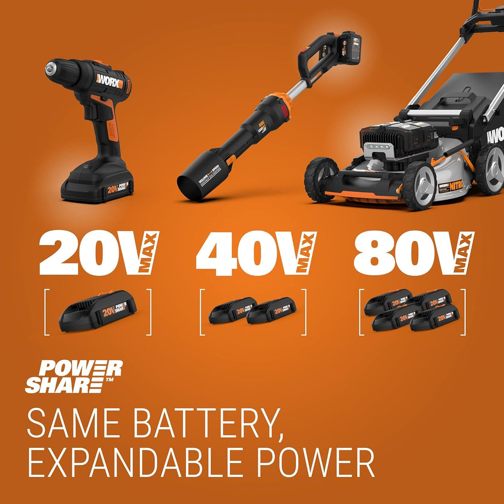 Cordless Shrub Trimmer with Battery and Charger U801