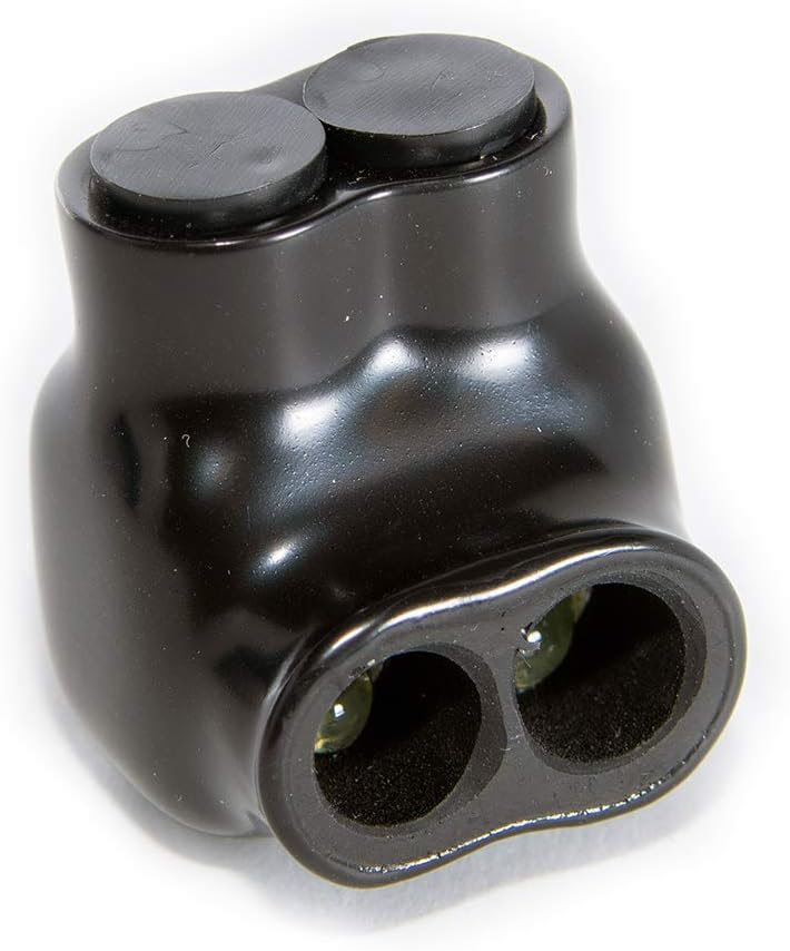 Insulated Multi-Tap Connector, 2-Port, 4-14 AWG, Copper/Aluminum, 12 Pack J457077
