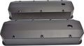 A-Team Performance - Tall Fabricated Aluminum Valve Covers - Compatible with Big Block BBC Chevy 396 402 427 454 Black