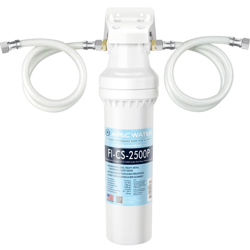 Under-Sink Water Filter System with Scale Inhibitor F8461