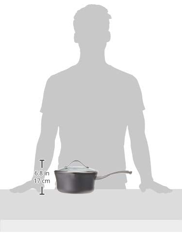 Hard-Anodized Aluminum Nonstick Sauce Pan, 1.5-Quart Z90281